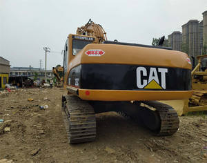 Excavadoras usadas Cat 325c 19 Ton 20 Ton 21 Ton Maquinaria de excavadora grande Excavadoras Caterpillar320 de segunda mano - Product Image 4