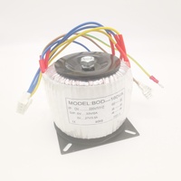 Transformateur toroïdal personnalisé Tianyi 12V 24V 10V vers 220V 160VA 50/60Hz, transformateur élévateur pour amplificateurs audio