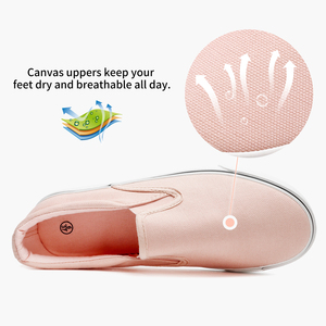 Bán Sỉ Giày Thường Ngày Giày Vải Lười Giày Vải Zapatos Giày Vải Phong Cách Đi Bộ Đế Cao Su Cho Nữ - Product Image 4