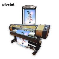 Impresora de Formato Grande Plusjet de Calidad Estable de 1.6 m, Plotter de Vinilo PJ-1600X, Impresora Eco Solvente con Epson XP600 F1080-A1 I1600-E1