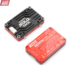 RUSH Solo Tank 5.8G VTX Video Transmitter CNC shell 1.6W High Power Built-in Microphone Heat Dissipation Structure For <b>RC</b> FPV - Product Image 1