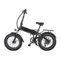 Vélo électrique pliable 20 pouces gros pneu 48V 17.5Ah batterie au lithium vélo électrique pliable 1000w avec batterie sur tige de selle