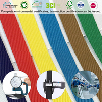 Ruban biais en nylon souple de 5 cm, sangle élastique de 30 mm, bande ignifuge pour renforcement de harnais de sécurité industrielle haute performance