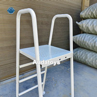 Glissières et escaliers gonflables de terrain de jeu extérieur personnalisable de taille de M pour des enfants dans le jardin ou l'école de parc