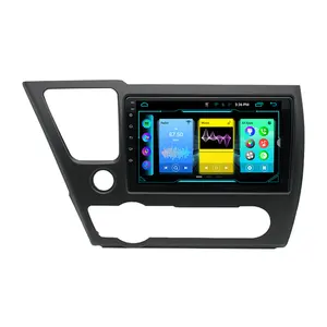 9inch Car Android Radio Stereo Player GPS Carplay 2+32GB For Honda Civic 2013-2017