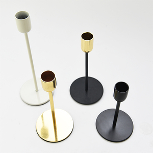 Bougeoir <span class=keywords><strong>en</strong></span> <span class=keywords><strong>cuivre</strong></span> et or rose pour dîner de table réutilisable personnalisé - Product Image 5