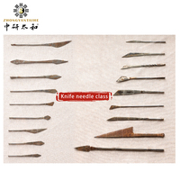 Modèle d'instruments chirurgicaux en bois, cadre de présentation pour outils de médecine chinoise, outils d'acupuncture anciens