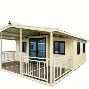 บ้านเคลื่อนที่ขนาดเล็กสำหรับใช้เป็นบ้านพักตากอากาศในสวนหลังบ้าน ห้องพักสำหรับผู้สูงอายุ พื้นที่ใช้สอยอเนกประสงค์ พร้อมห้องครัวและห้องน้ำ - Product Image 4