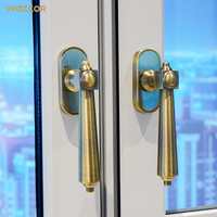 Fenêtre à battant Wazzor en promotion, personnalisée pour villa résidentielle, insonorisée, étanche, à économie d'énergie, style français