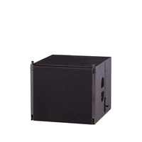 Système Audio Professionnel Actif d'Extérieur 3 Voies à Gamme Complète avec Module Amplificateur DSP et Caisson de Basses de 18 Pouces Alimenté