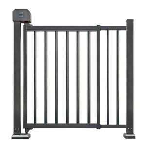 Tự Động Có Thể Thu Vào Thép Không Gỉ Đu Mở Phong Cách Cổng Cho Biệt Thự Vườn Nhà Điều Khiển Từ Xa Gấp Nướng Thiết Kế Căn Hộ - Product Image 5