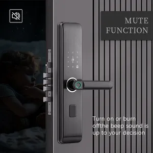 Khóa vân tay mở khóa, khóa điện tử mật mã chống trộm gia dụng, khóa cửa kỹ thuật khóa vân tay - Product Image 2