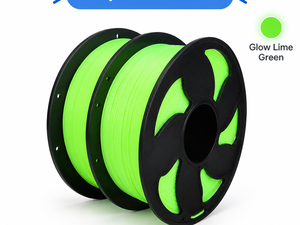 เส้นพลาสติกเรืองแสงในที่มืด Yiqiu3D SUNSENK PLA ขนาด 1.75 มม. น้ำหนัก 1 กก. สีรุ้งเรืองแสงในที่มืด 8 สีเรืองแสง ยี่ห้อ Bambu Lab - Product Image 6