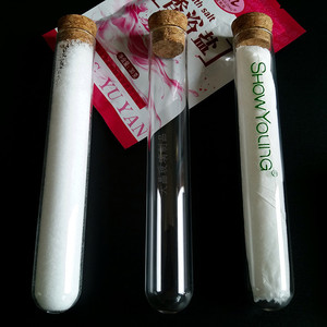 Tubo de ensayo de vidrio Tianjing de 30 ml con tapón de corcho para almacenamiento de mascarillas faciales - Product Image 4