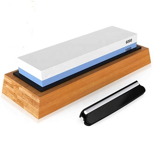 Pietre per <span class=keywords><strong>affilare</strong></span> il coltello naturale 2-IN-1 <span class=keywords><strong>con</strong></span> base per <span class=keywords><strong>la</strong></span> <span class=keywords><strong>pietra</strong></span> per <span class=keywords><strong>affilare</strong></span> <span class=keywords><strong>la</strong></span> granella di 1000/6000 - Product Image 1