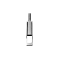 Flash Drive USB2.0 3.0 2-in-1 Berkualitas Tinggi 128GB Metal OTG Tipe-C untuk Ponsel Android Pintar
