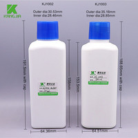 Bouteille de lyse en plastique de haute qualité 500 ml pour hématologie, compatible Mindray BC3000, en PEHD avec bouchons à vis en PP