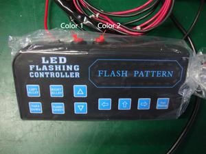 Barra de luz de emergencia para techo de vehículo de alta calidad con carcasa de aluminio DC12V 24V TBD9966A rojo Ion blanco ámbar azul verde - Product Image 4