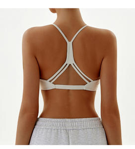 Sujetador Deportivo Sexy de Moda para Mujer, Espalda Cruzada, Línea Y, Sujetador de Yoga al por Mayor, Sujetador Deportivo Trenzado de Alta Calidad para Mujer, Ropa Deportiva - Product Image 1