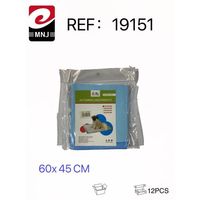 MNJ Almohadillas Absorbentes para Perros de Grado Médico 60x45 CM 12 Unidades Desechables Modelo 19151 Hecho en China