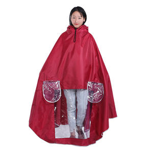 Poncho Impermeable Personalizado para Adultos, de Longitud Completa, para Motocicleta, Scooter, Vehículo Eléctrico, Protección para Viajes, para una Sola Persona - Product Image 1