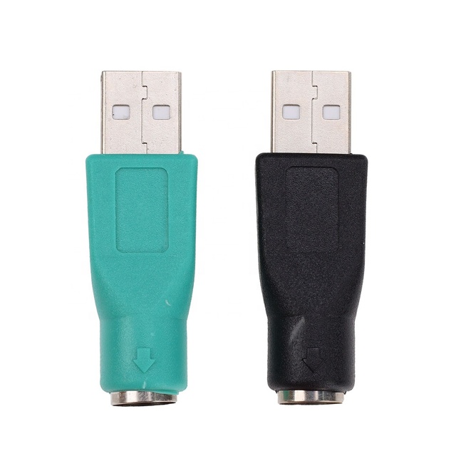 USB 2.0 Male to 6Pin Female Converter Adapter for PS2 PS/2 Computer PC Laptop Keyboard Mouse Connector