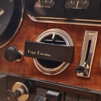Diffuseur de parfum pour voiture en bois massif, personnalisable avec logo, écologique, vente en gros OEM