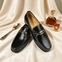 Mocassins Penny Classiques Britanniques pour Hommes en Cuir Véritable – Chaussures Décontractées et Habillées Style Luxe Designer 2026