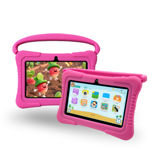 Лидер продаж, 7-дюймовый детский планшет, 2 Гб памяти, портативный HD, несколько приложений ярких цветов для Рождества, черный Friday, четырехъядерный, новый - Product Image 1