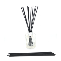 Diffuseur de bâton parfumé de fleurs, 100 pièces, baguettes de pelouse en coton de saule