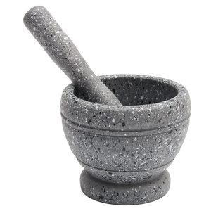Kitchen Plastic PET Mortar Pestle Set Includes Mortar Bowl & Pestle Manual Garlic <b>Herb</b> Spice <b>Grinder</b> Eco-Friendly Stocked Trend - Product Image 4