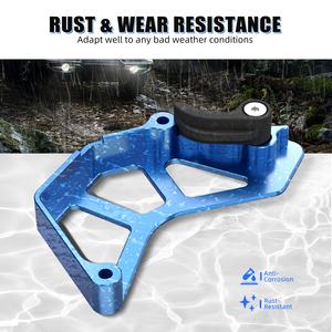 NiceCNC <span class=keywords><strong>Billet</strong></span> aluminium ATV untuk Yamaha Raptor 700 700R casing pelindung rantai pengaman 2006-2025 - Product Image 3