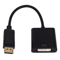 Adaptateur de câble DP vers DVI, cordon convertisseur DP mâle vers DVI femelle, 1080P Full HD pour ordinateur portable, moniteur, projecteur