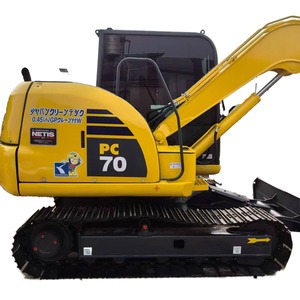 Used Komatsu PC70 Mini Excavator | Japan-Made Second-Hand Hydraulic Digger for Small Construction Projects Hydraulic Hammer - Product Image 1