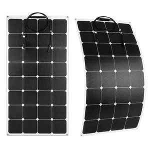 High Efficiency Sunpower Solar Cells PV Panele ETFE 100w 120w 200w 300w 400w Flexible Solar Panels