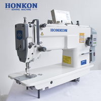 Machine à coudre HK-1630D Zigzag à grande vitesse à entraînement direct informatisée