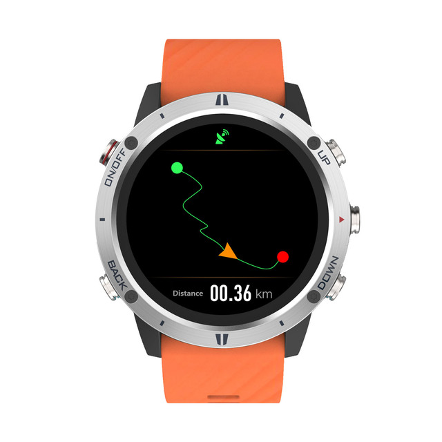 Sunroad GPS Smart Sports Watch Unisex Waterproof Climbing Fashion Barometer Altimeter Triathlon Navigation Positioning Compass