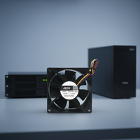 Ventilateur de refroidissement PC JEEK 120 mm 12 V CC 0,18 A 1900 tr/min à très faible bruit pour HTPC silencieux et ventilation d'ordinateur de bureau