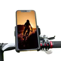 360 rotasyon siyah evrensel hd motosiklet telefon tutucu motosiklet gps tutucu bisiklet telefon standı bisiklet tutucu dağı