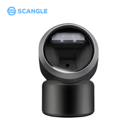 Escáner de Código de Barras Portátil Scangle SGT3300 Negro, Compatible con USB, Lector de Escritorio 2D QR para Comercio Minorista, en Existencia