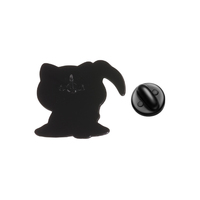 Épinglette décorative en émail Grim Reaper Cat, badge métallique pour sac à dos, veste, sac, accessoire quotidien, ornement