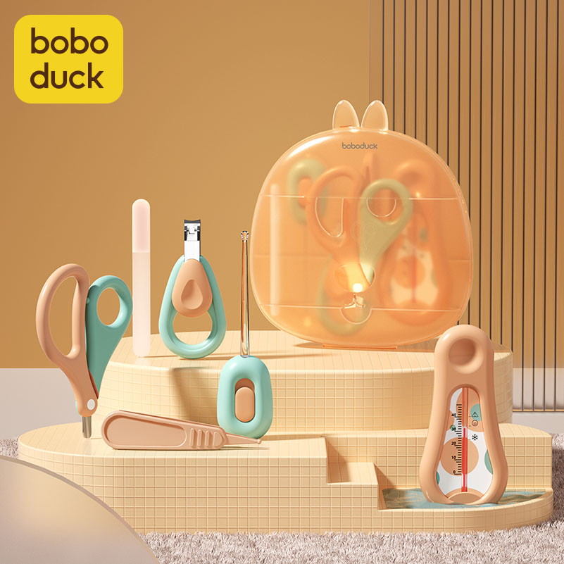 Оптовая продажа, Детские принадлежности, безопасный триммер для ногтей, набор для ухода за ребенком