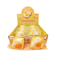 Jouet anti-stress RXS, pain de mie simulé moelleux anti-stress, gadget amusant à rebond lent pour soulager le stress