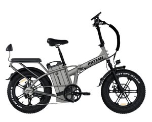 LM Ultra Folding Ebike for Rattan Frame 1000W 48V 40.5AH MaxSpeed 52Km/h LongRange 200Km Hydraulic Brake Front Fork Suspension - Product Image 4