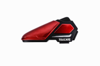 Nouvel interphone pour casque de moto TOUCARE : 8 personnes, portée de 1200 m, batterie 10 h, partage de musique, remises en gros - Amusez-vous à rouler
