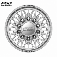 Jantes en alliage forgé polies sur mesure OEM, type Deep Dish, 22-30 pouces, 8x180 10x225 pour GMC Sierra 3500, pour F350, pour camions lourds