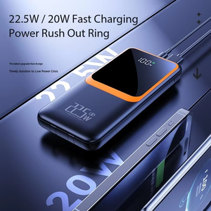 デュアルラインポータブルパワーバンクPD20W + 22.5W高速充電10000mAh + 20000mAhデジタルディスプレイ自己完結型USB磁気インターフェース - Product Image 2