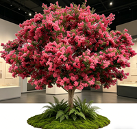 Plantes vertes bioniques |   Myrte artificiel, Magnolia, Rose, Lilas pour l'aménagement paysager commercial, le style Wabi-sabi et la décoration florale intérieure