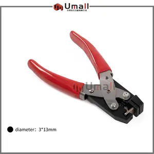 Chuyên nghiệp Mini lỗ puncher công cụ lá puncher khe cắm puncher một lỗ hình bầu dục hình dạng 3x13mm