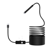 Fabricant d'usine USB sans pilote 5MP 8MP 12MP sonde d'endoscope LED intégrée AF caméra de pipeline industrielle Module de caméra HD